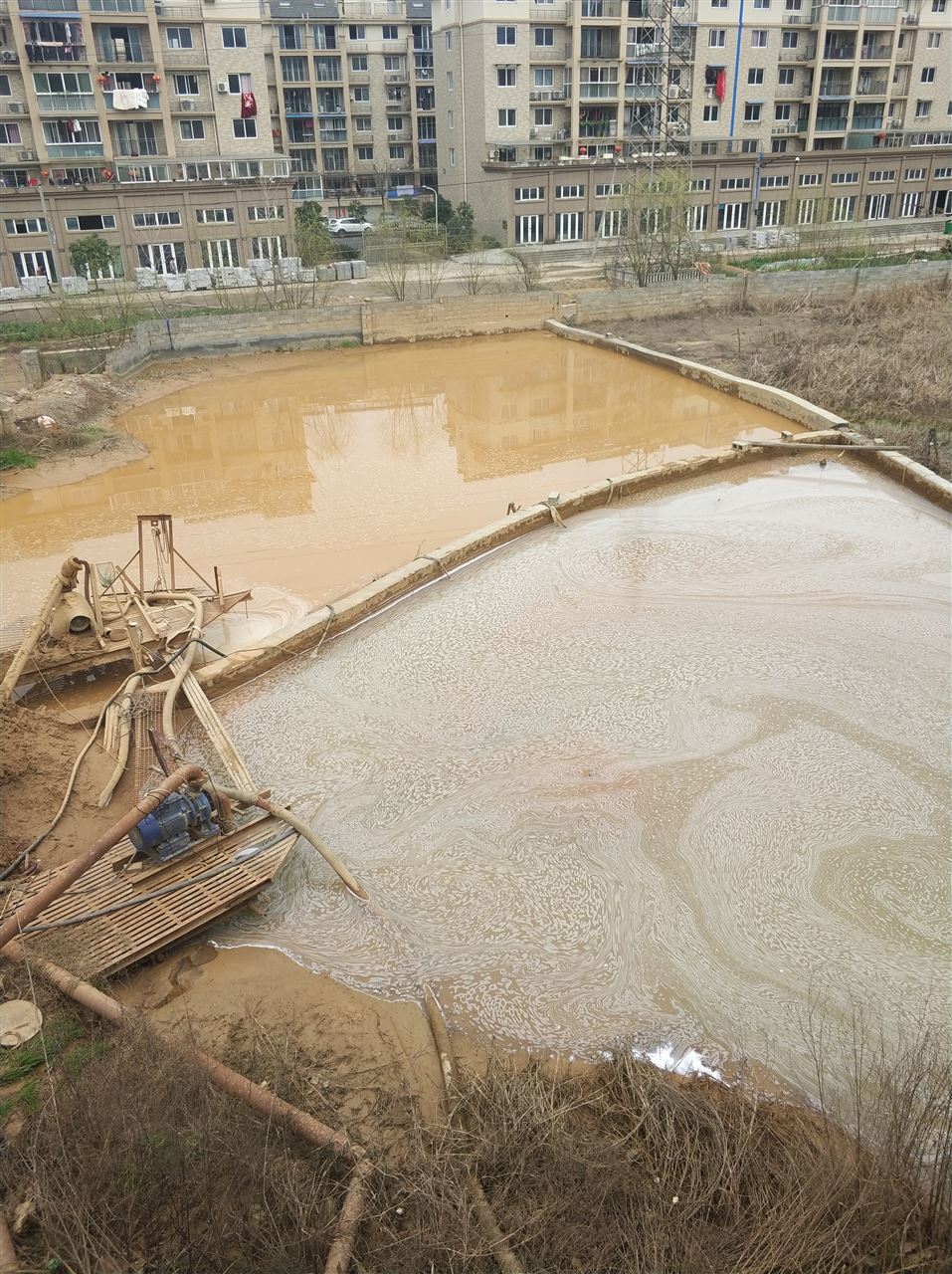 丰台沉淀池淤泥清理-厂区废水池淤泥清淤