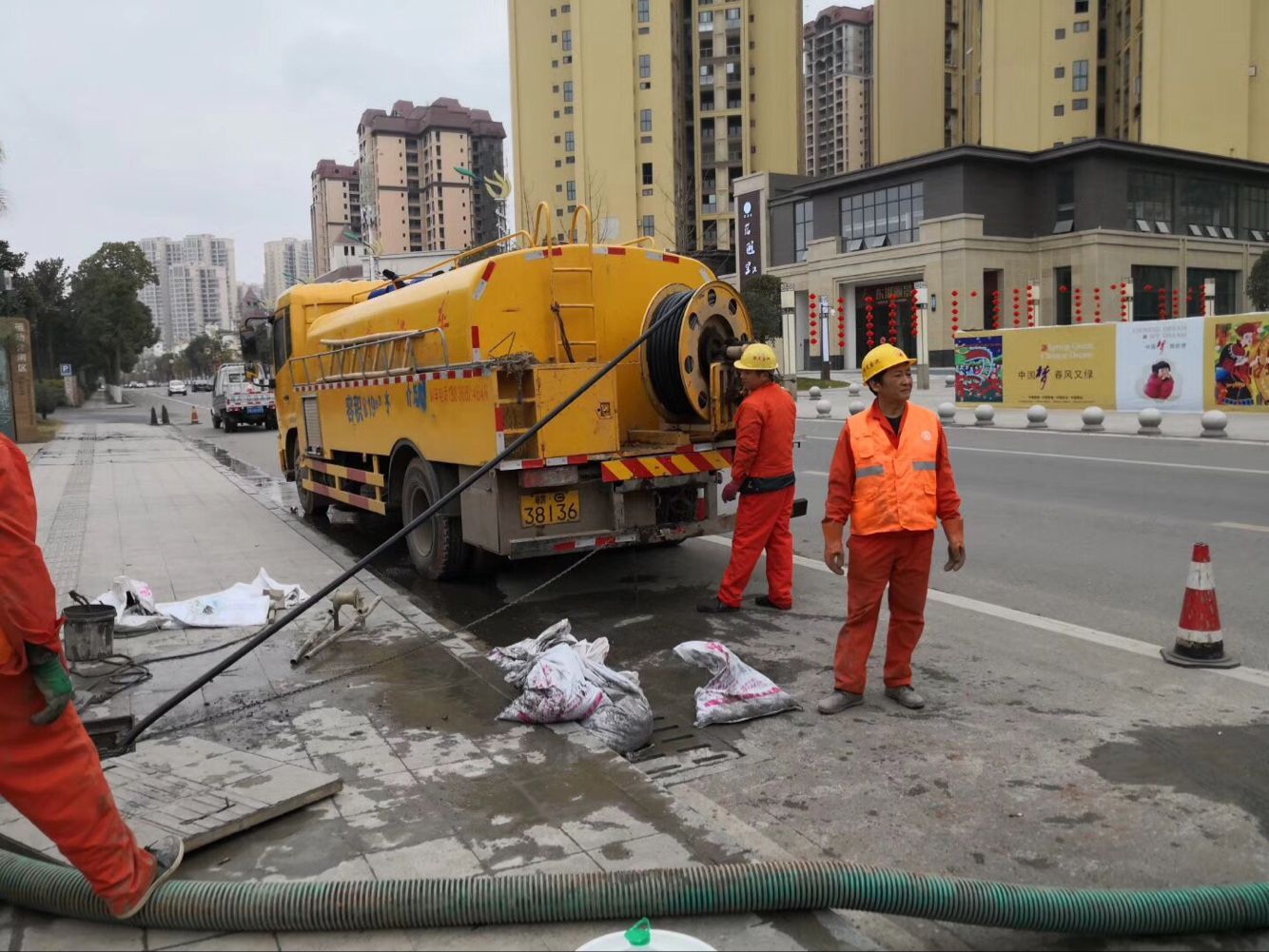 丰台排污管道清淤-管道清洗